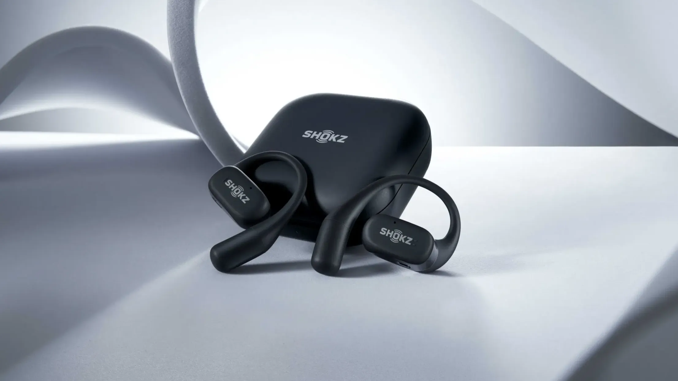 Shokz OpenFit open-ear wireless earbuds design